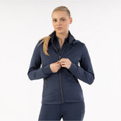 ANKY Sudadera con capucha y cremallera Hooded Tech ATC251101 Mood Indigo