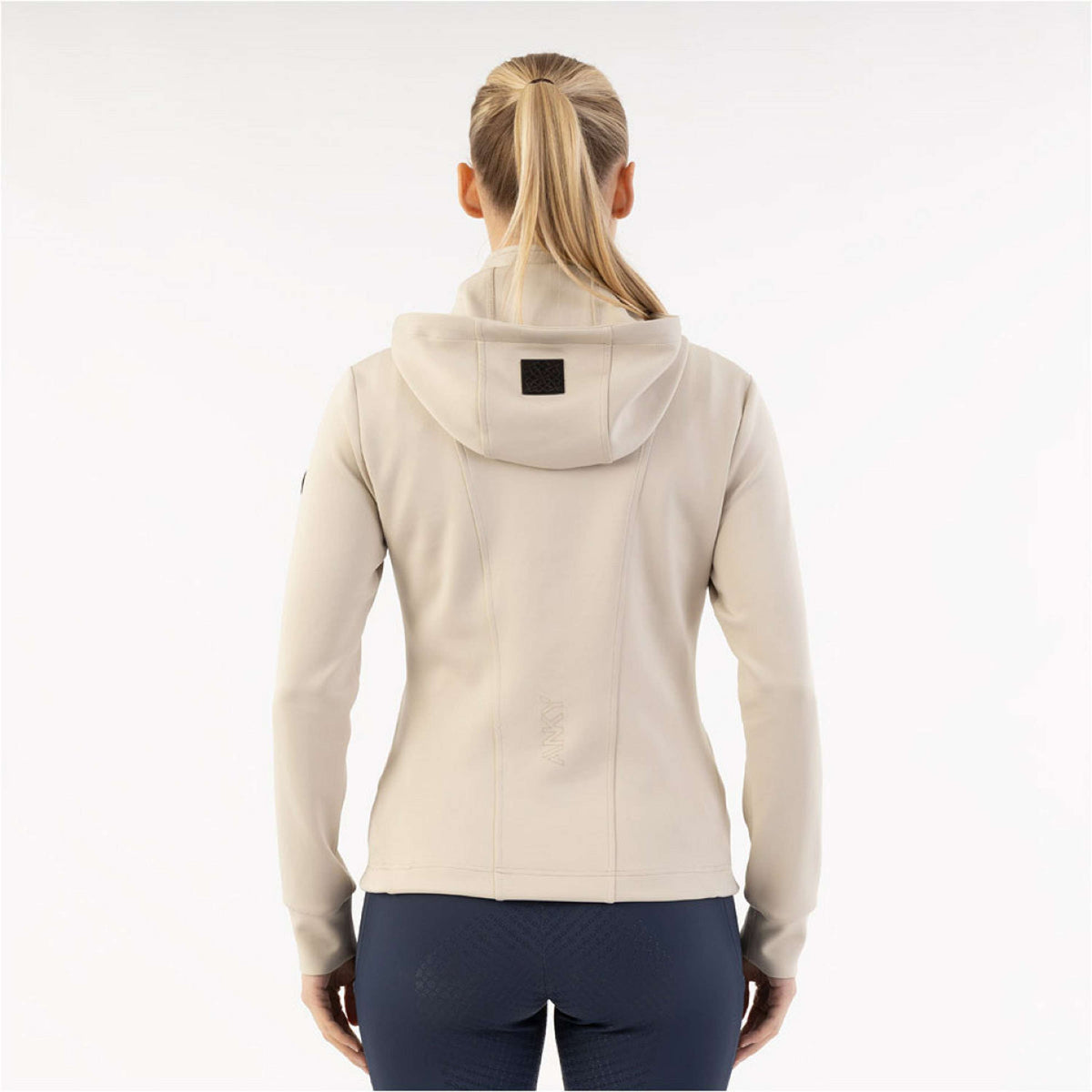 ANKY Sudadera con capucha y cremallera Hooded Tech ATC251101 Island Fossil