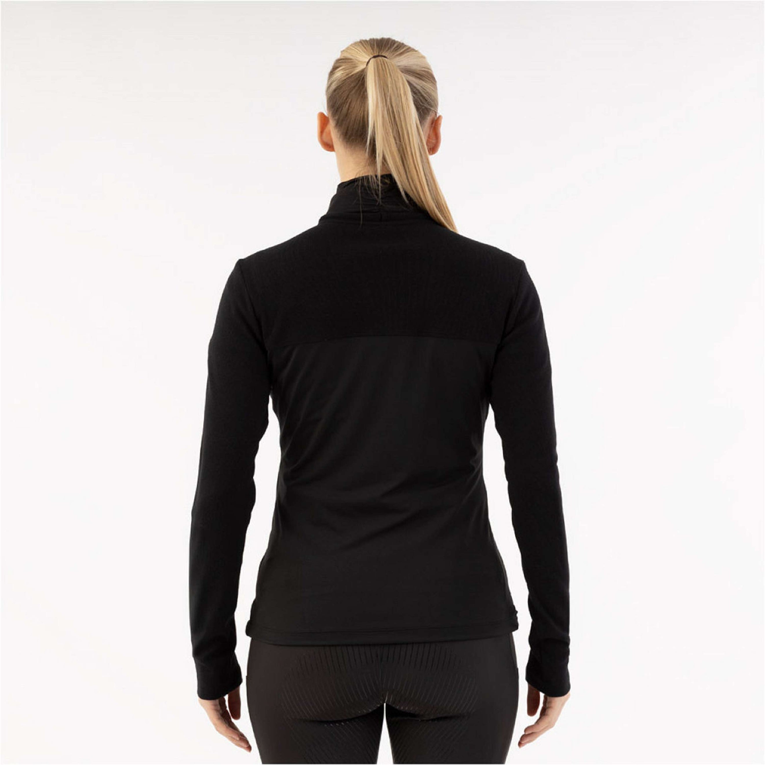 ANKY Sudadera con capucha y cremallera Jersey ATC261105 Negro