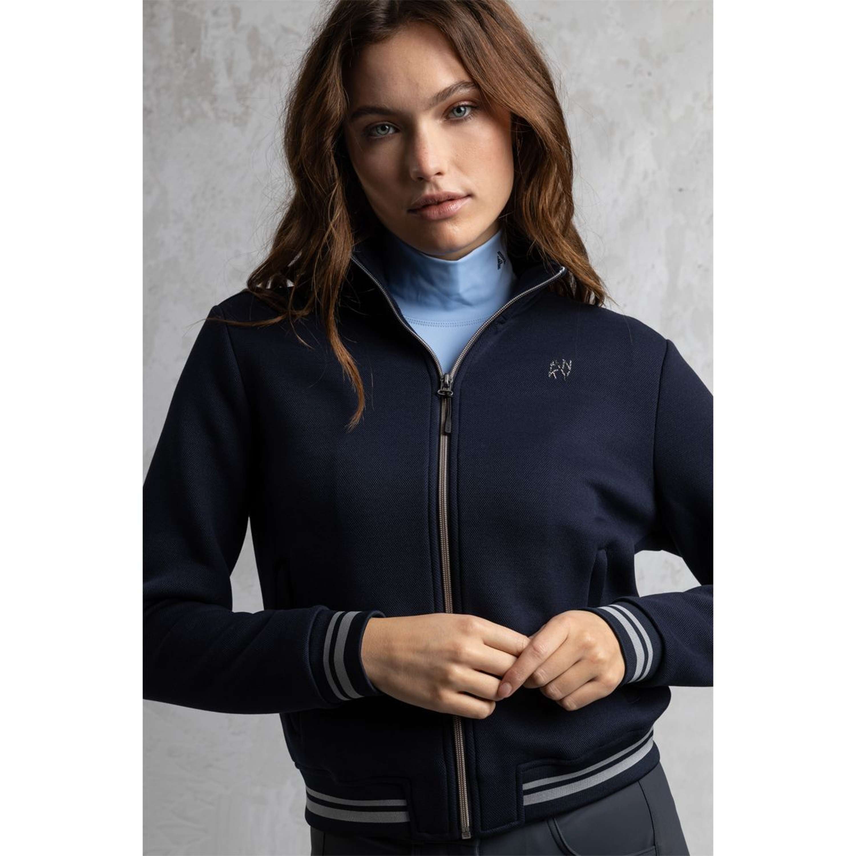 ANKY Sudadera con capucha y cremallera ATC262105 Inkwell