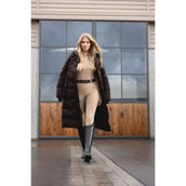 ANKY Abrigo Largo AW25 Puffer Chocolate Torte