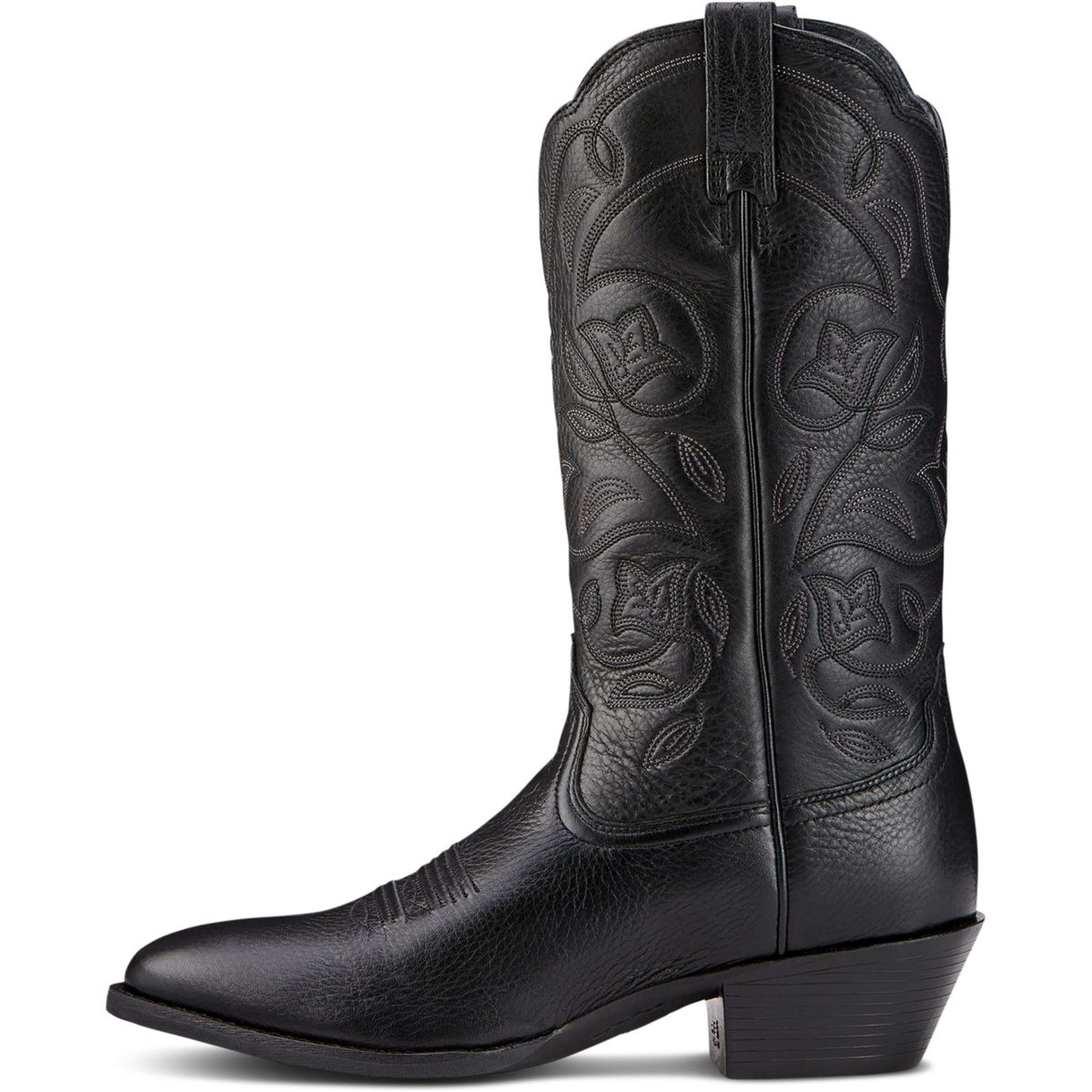 Ariat Bota vaquera Heritage Black Deertan Ariat Bota vaquera Heritage Black Deertan