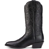 Ariat Bota vaquera Heritage Black Deertan