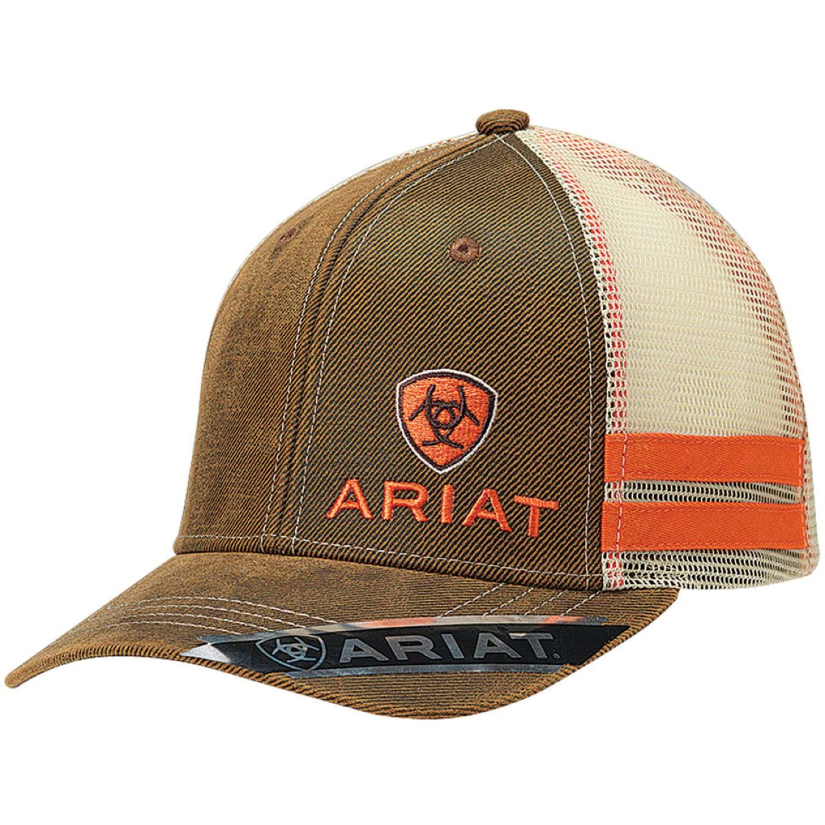 Ariat Gorra Structured Medium High Marron