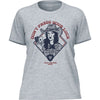 Ariat Camiseta Don't Press Your Luck Mujer Ice Blue