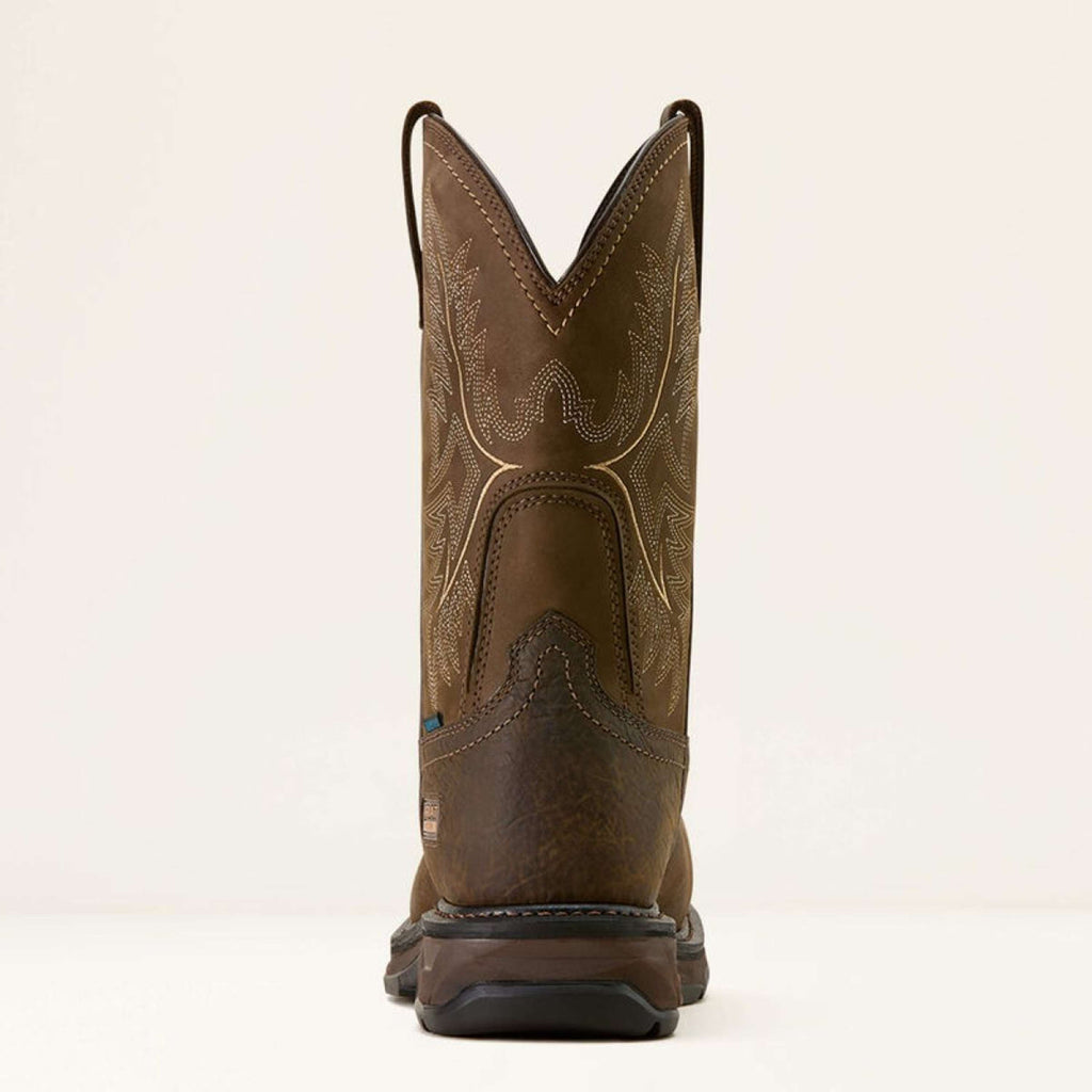 Ariat Botas Western WorkHog XT Waterproof Wide Square Carbon Toe Hombres Brown/Mocha