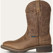 Ariat Western Boots Hybrid Patriot H2O Hombres Distressed Brown
