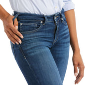 Ariat Jeans Real Perfect Rise Abby Straight Mujer Mackenzie Blue