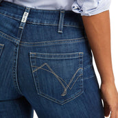 Ariat Jeans Real Perfect Rise Abby Straight Mujer Mackenzie Blue