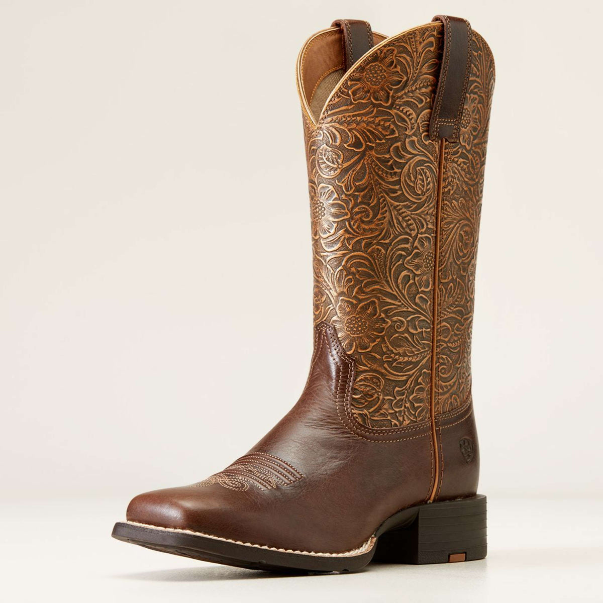 Ariat Botas Western Round Up Wide Mujer Marron