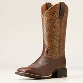 Ariat Botas Western Round Up Wide Mujer Marron