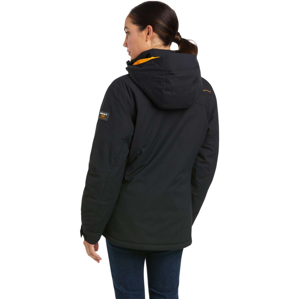 Ariat Chaqueta Rebar Storm Fighter 2.0 Waterproof Mujer Negro