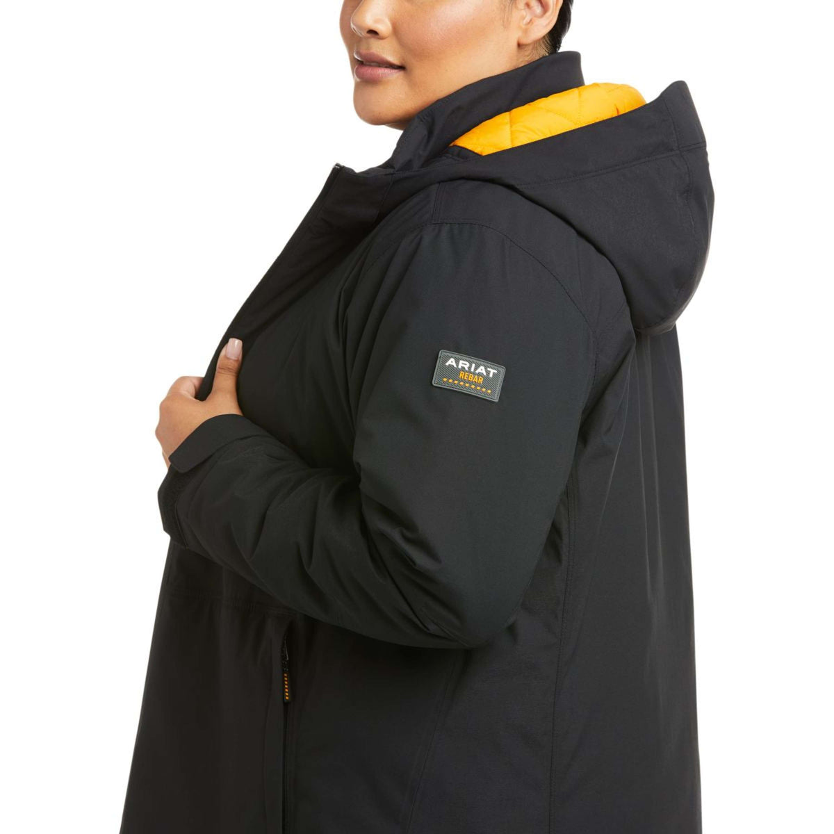 Ariat Chaqueta Rebar Storm Fighter 2.0 Waterproof Mujer Negro