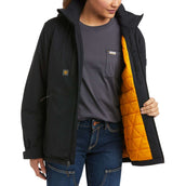 Ariat Chaqueta Rebar Storm Fighter 2.0 Waterproof Mujer Negro