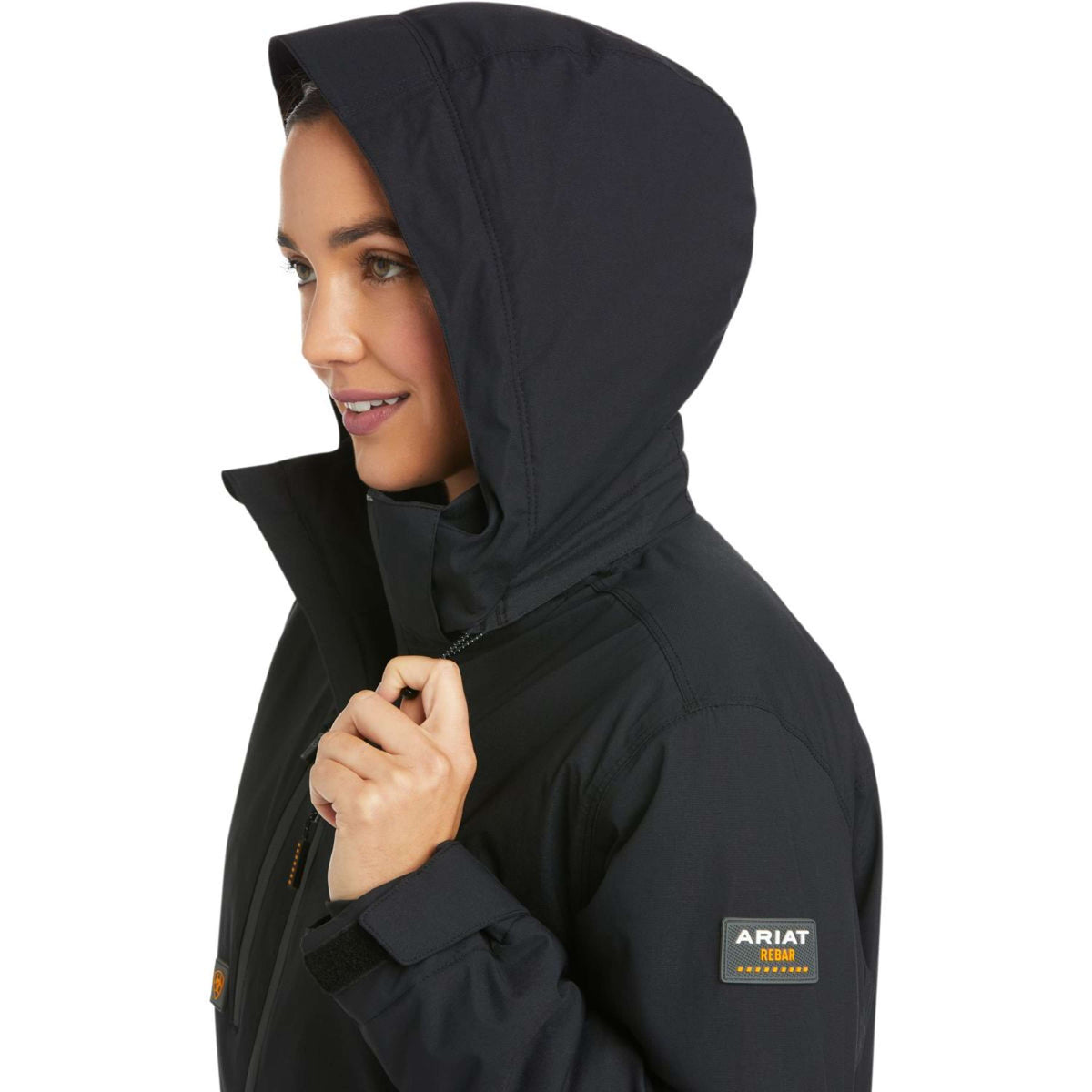 Ariat Chaqueta Rebar Storm Fighter 2.0 Waterproof Mujer Negro