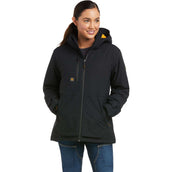 Ariat Chaqueta Rebar Storm Fighter 2.0 Waterproof Mujer Negro