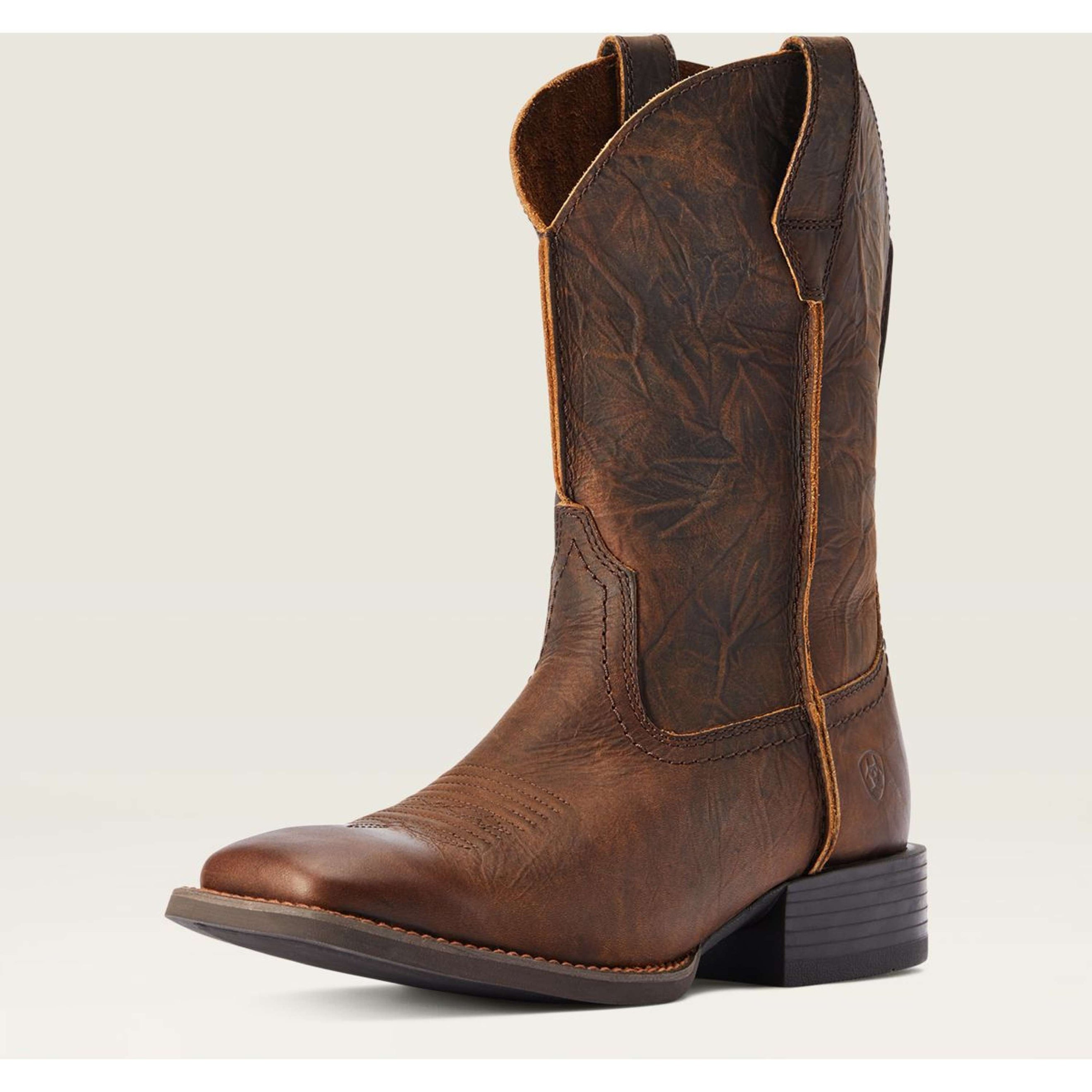 Ariat Botas Western Sport Rambler Hombres Bartop Brown Ariat Botas Western Sport Rambler Hombres Bartop Brown