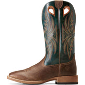 Ariat Bota occidental Granger Ultra Hombres Brown Bark/Sea Green