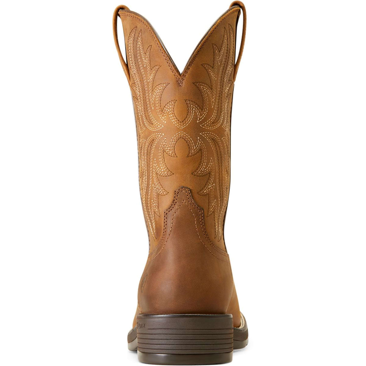 Ariat Bota occidental Ridgeback Hombres Oily Distressed Tan