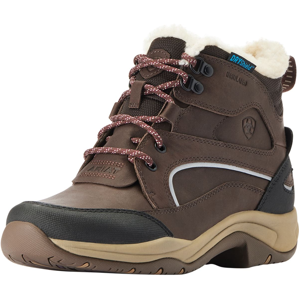 Ariat Botas de Establo Telluride H2O Mujer Marron oscuro