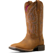 Ariat Botas Western Hybrid Ranchwork Mujer Distressed Tan