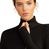 Ariat Baselayer Cheviot Mujer Negro