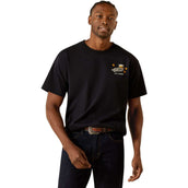 Ariat Camiseta Sendero Hombres Negro