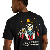Ariat Camiseta Sendero Hombres Negro
