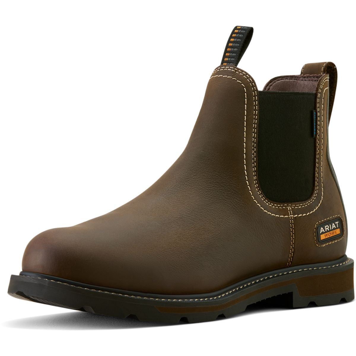 Ariat Botines Groundbreaker Chelsea H20 Hombres Marron oscuro