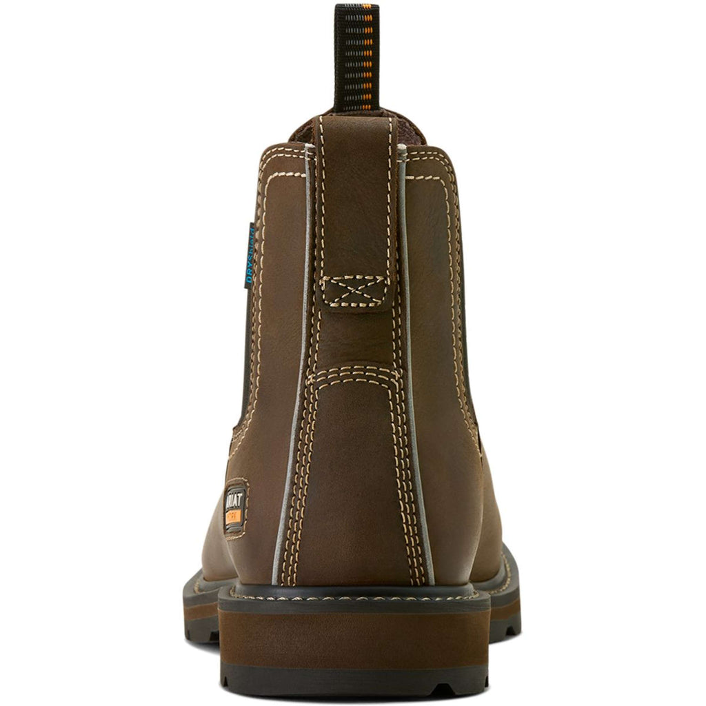Ariat Botines Groundbreaker Chelsea H20 Hombres Marron oscuro