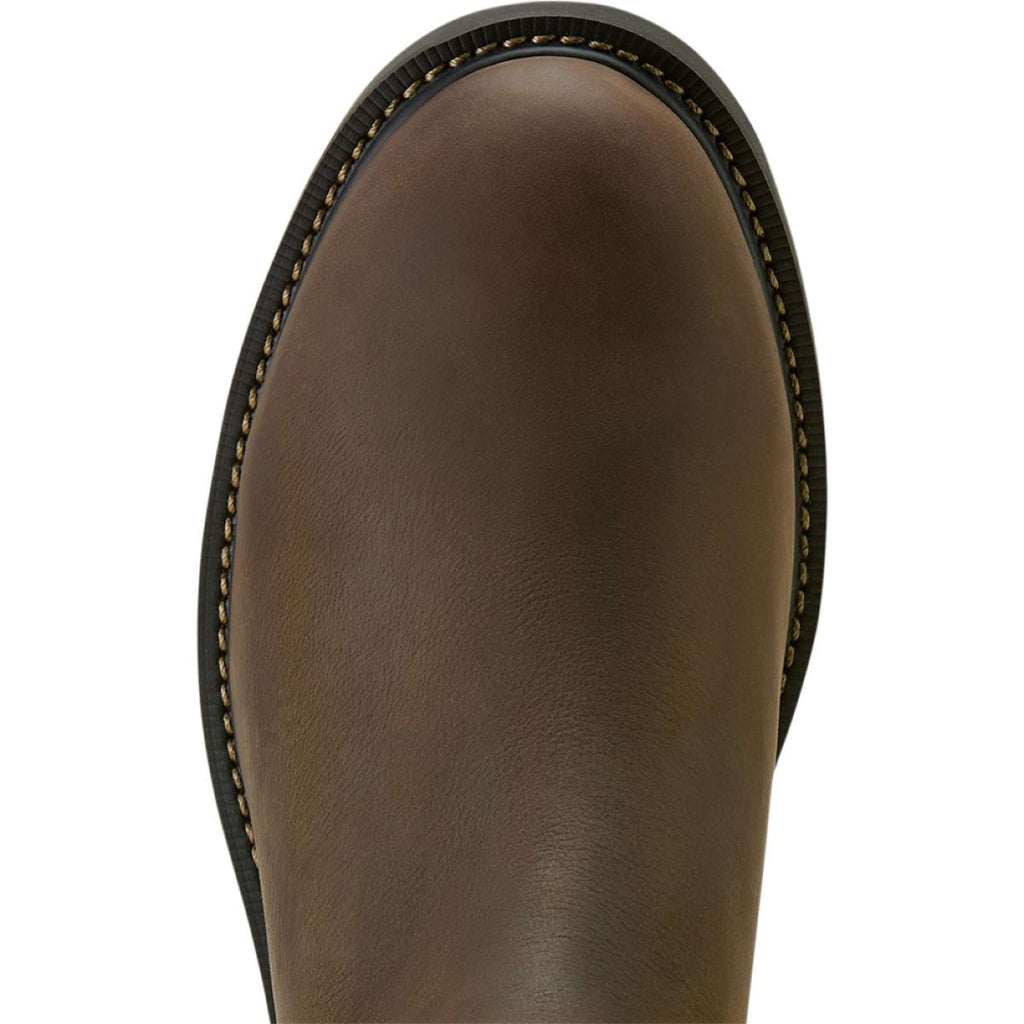 Ariat Botines Groundbreaker Chelsea H20 Hombres Marron oscuro