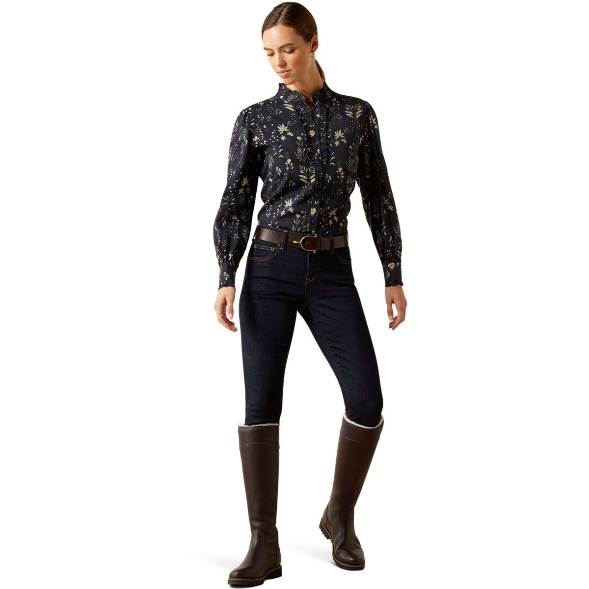 Ariat Blusa Cricklade Mujer Navy