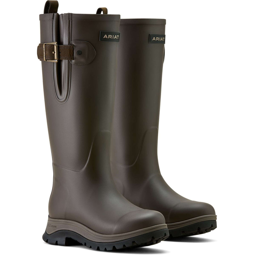 Ariat Botas de lluvia Woodstock Mujer Marron