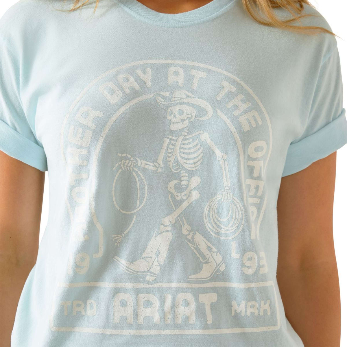 Ariat Camiseta Another Day Mujer Vintage Lagoon