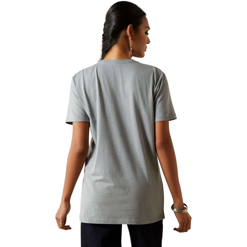 Ariat Camiseta Don't Press Your Luck Mujer Ice Blue