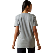 Ariat Camiseta Don't Press Your Luck Mujer Ice Blue