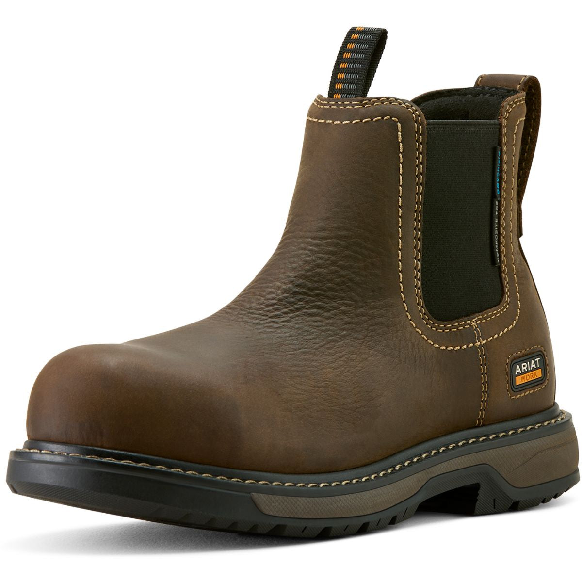 Ariat Botines Riverter Chelsea H20 Mujer Marron oscuro