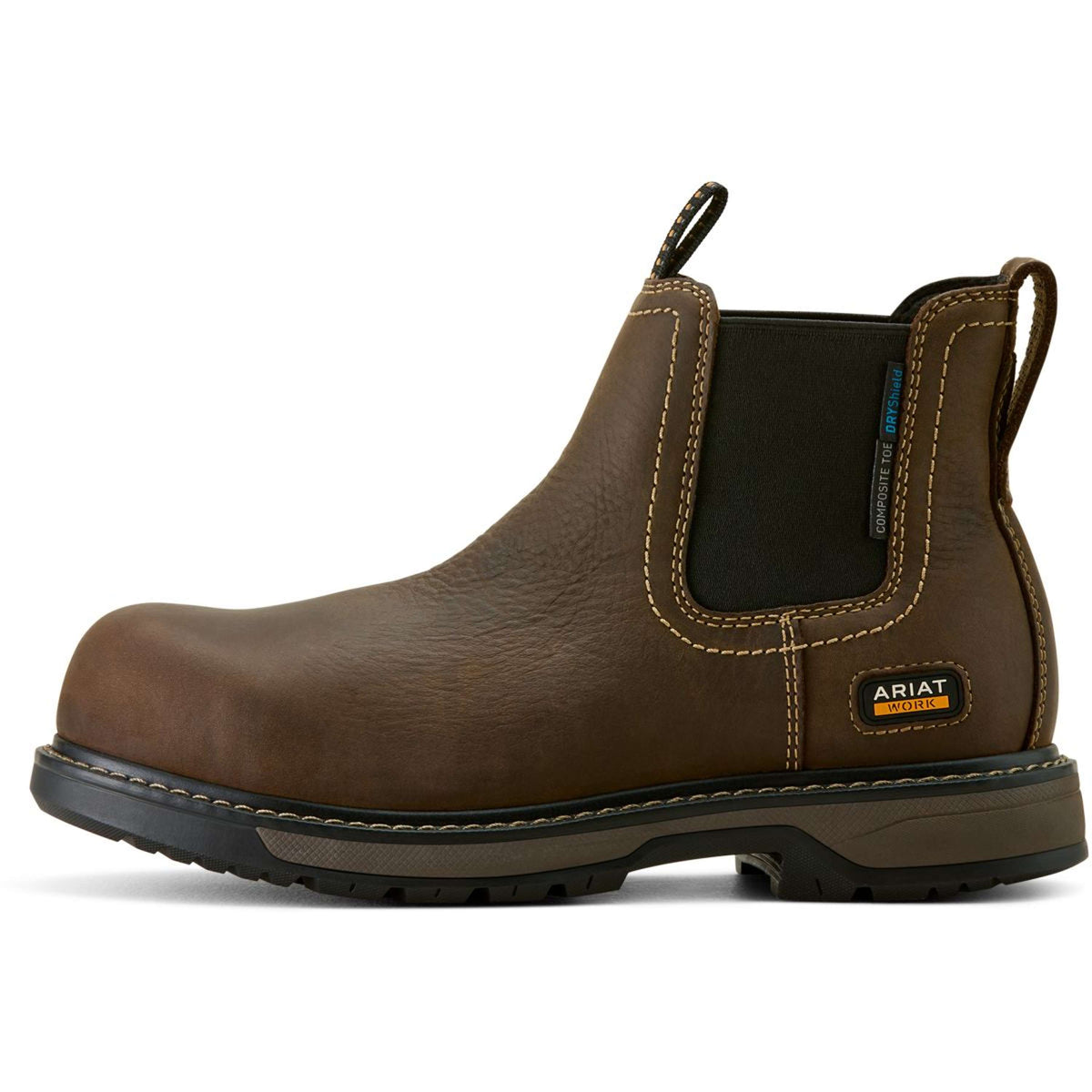 Ariat Botines Riverter Chelsea H20 Mujer Marron oscuro