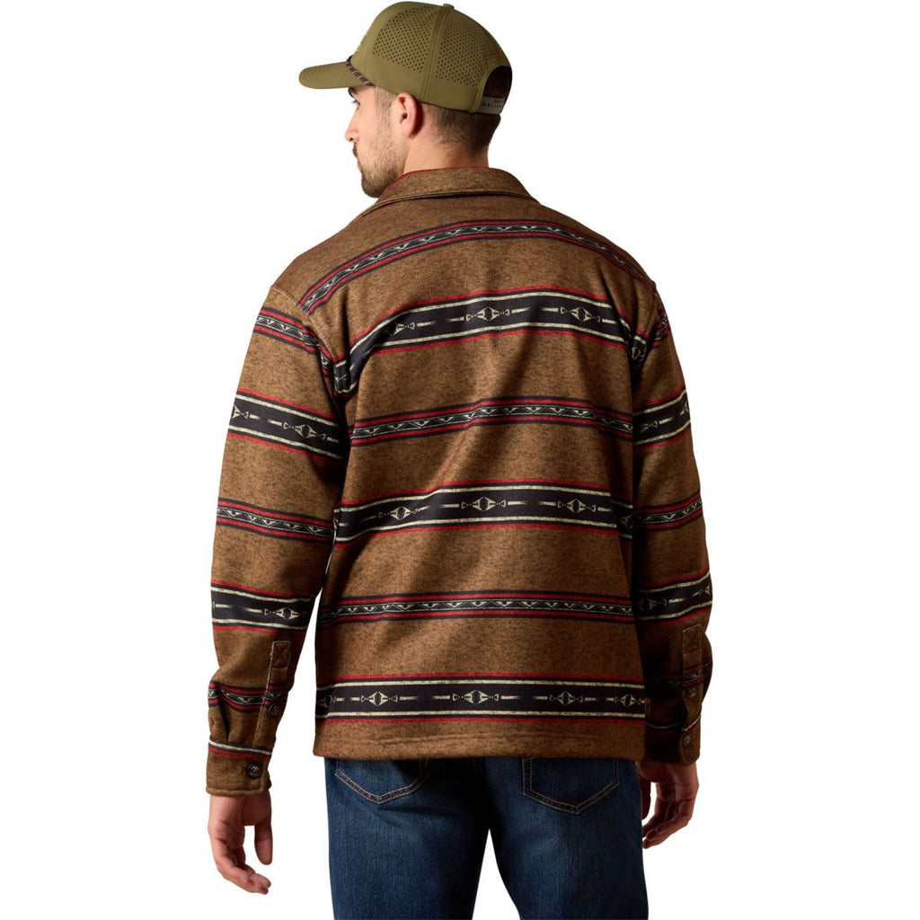 Ariat Blusa Caldwell Hombres Toffee Serape