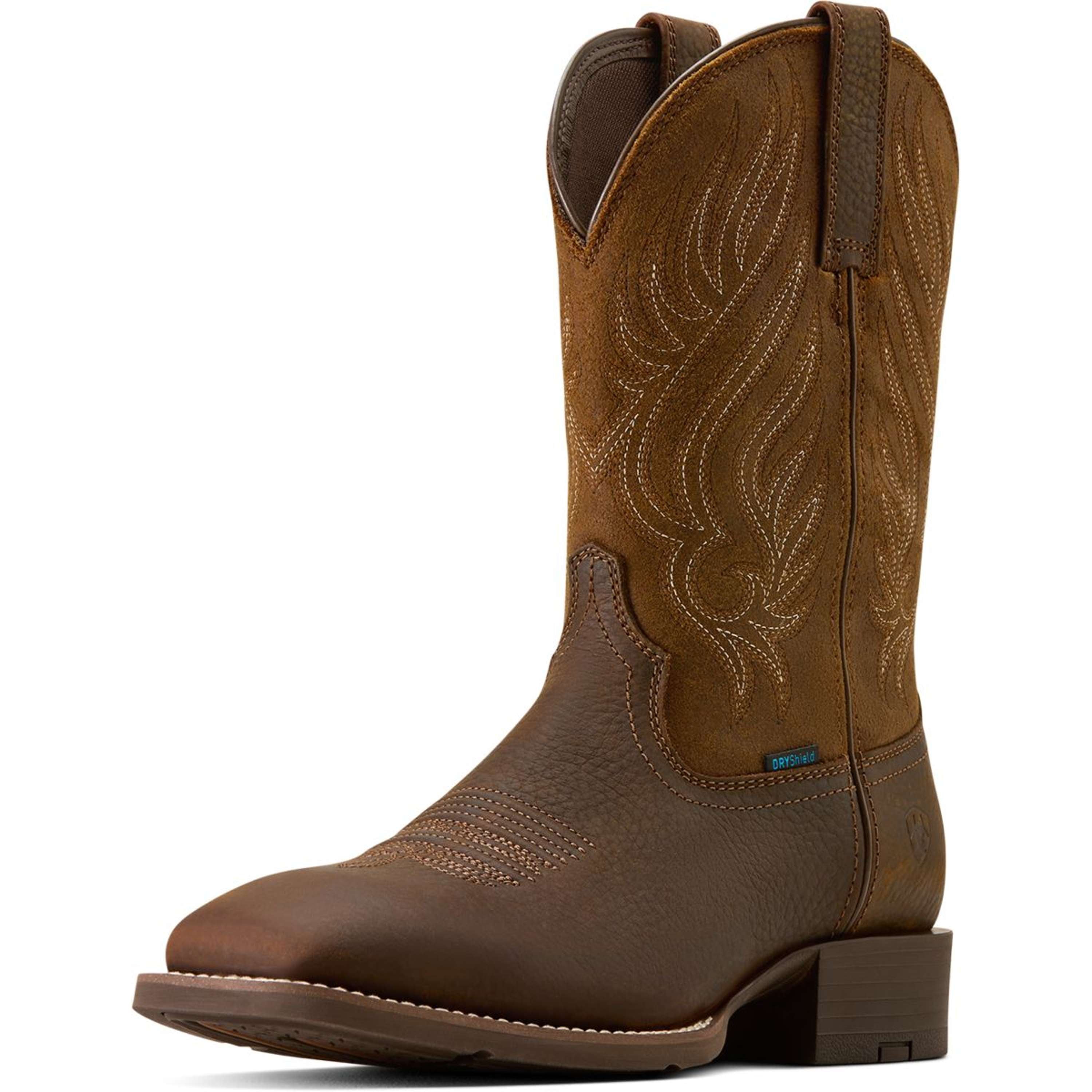 Ariat Botas Western Sport Riggs H2O Hombres Copper Kettle/Espresso Tan