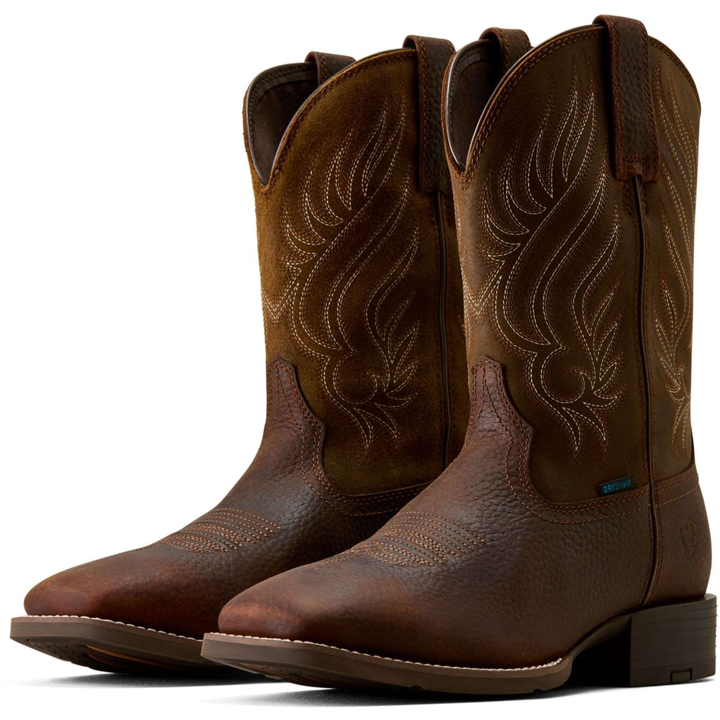Ariat Botas Western Sport Riggs H2O Hombres Copper Kettle/Espresso Tan