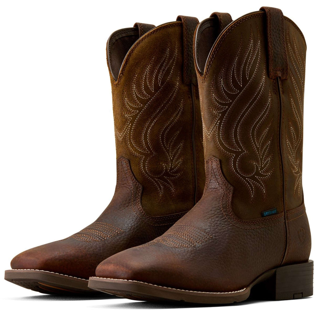 Ariat Botas Western Sport Riggs H2O Hombres Copper Kettle/Espresso Tan