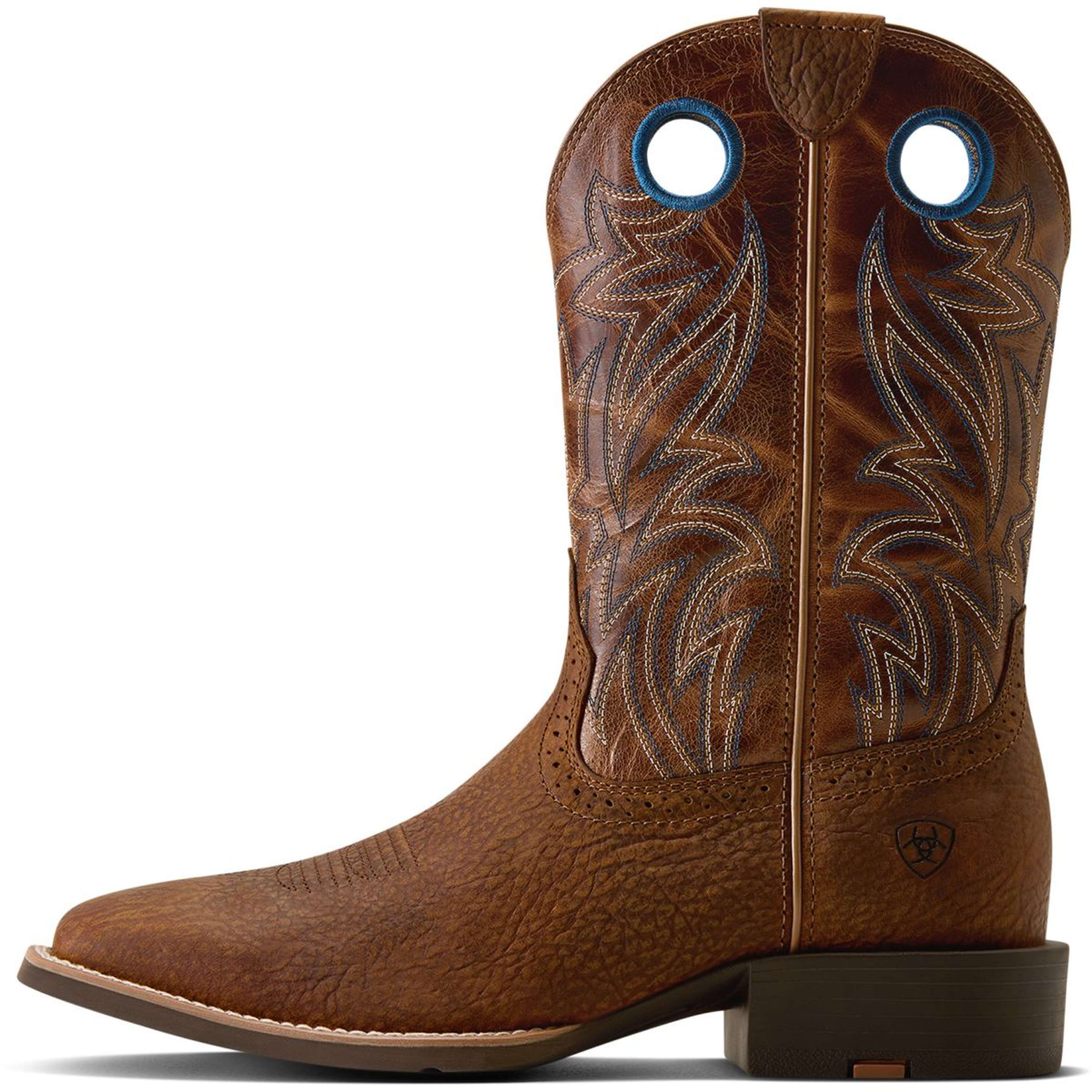 Ariat Botas Western Sport Sidebet Hombres Dark Tan