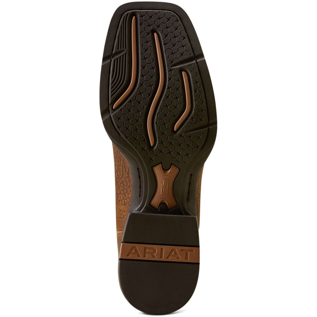 Ariat Botas Western Sport Sidebet Hombres Dark Tan