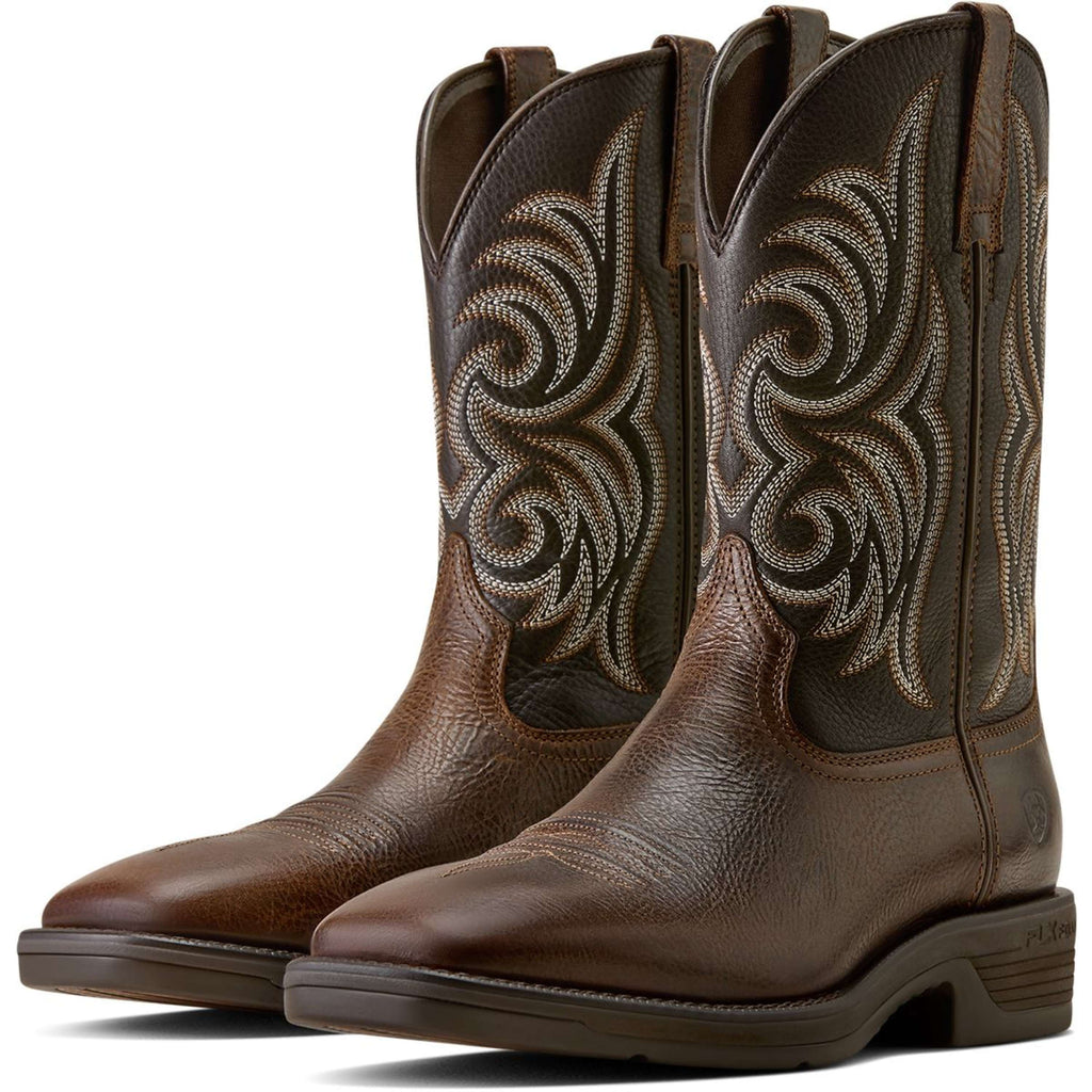 Ariat Botas Western Ranger Hombres Wicker/Chocolate Smoke