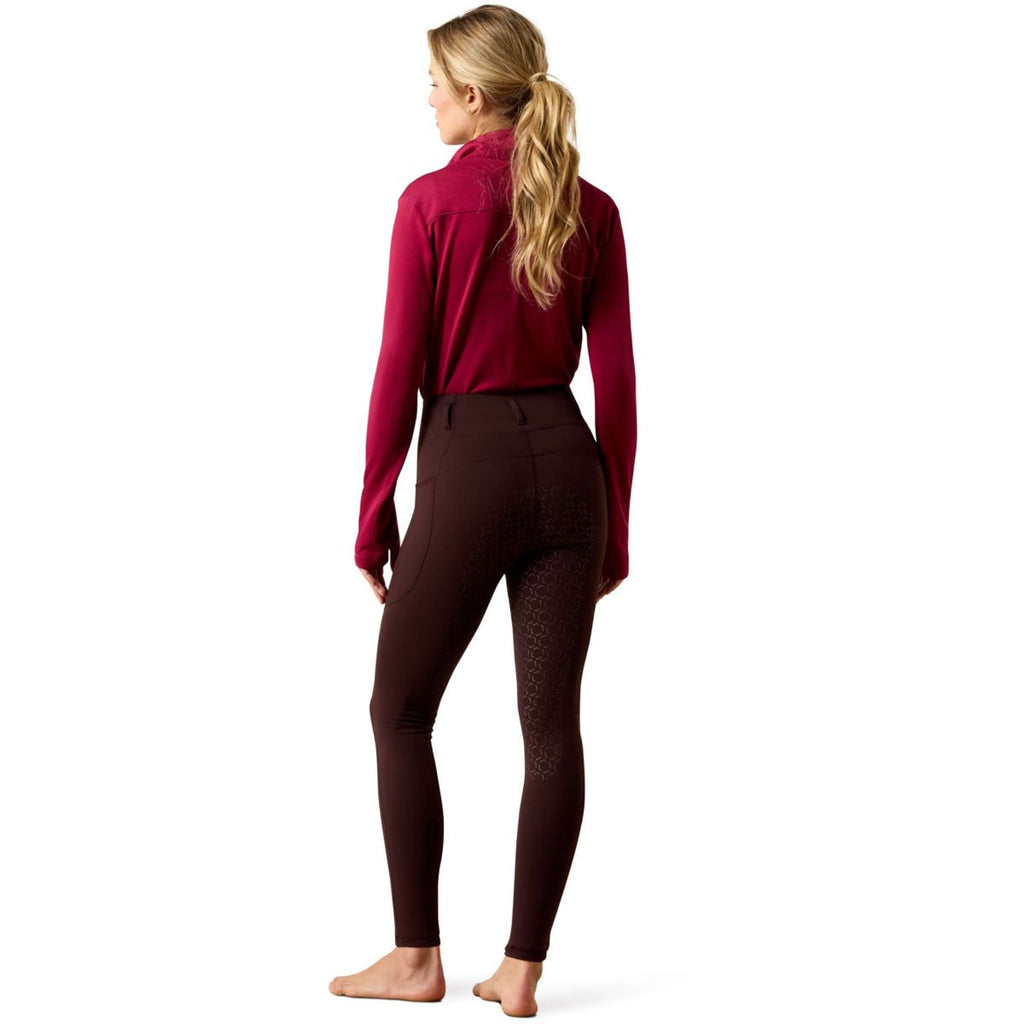 Ariat Mallas de equitación calefactables Venure 2.0 Mujer Chocolate Plum