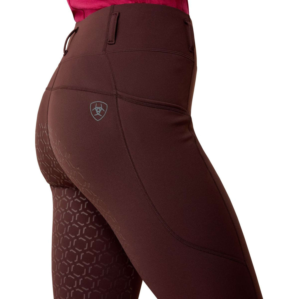 Ariat Mallas de equitación calefactables Venure 2.0 Mujer Chocolate Plum