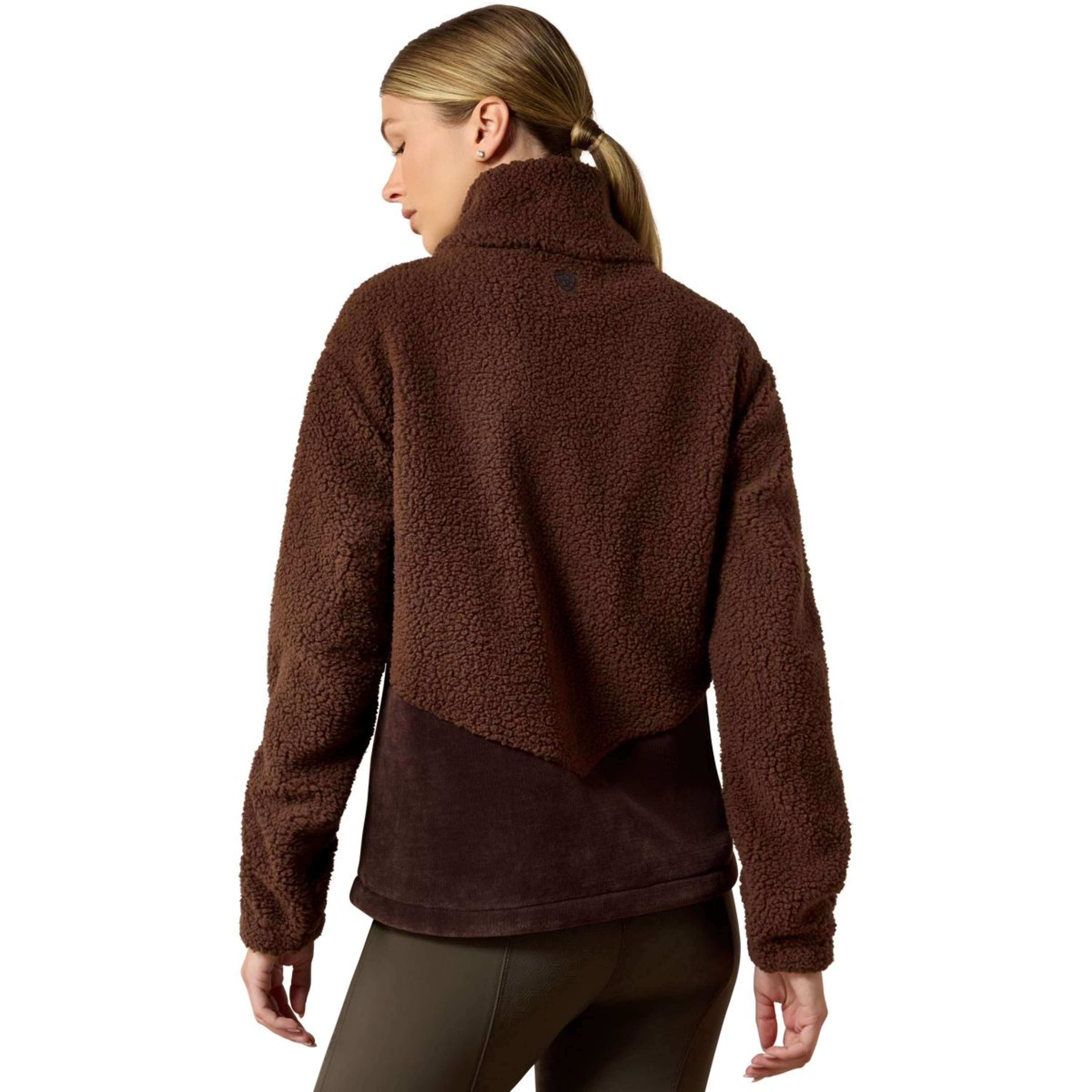 Ariat Sudadera con capucha y cremallera Laviolette Mujer Chocolate Plum