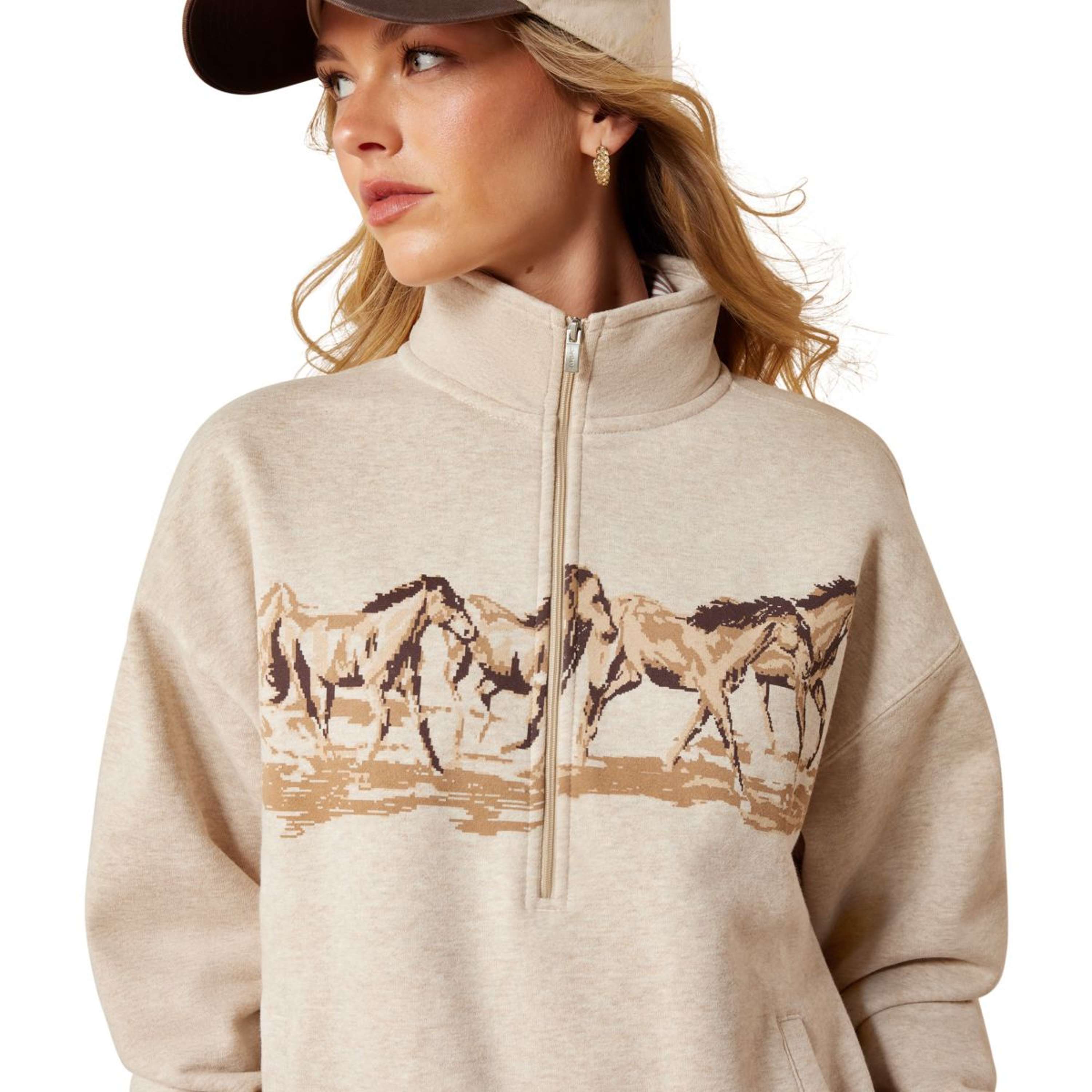 Ariat Suéter Running Wild Mujer Avena