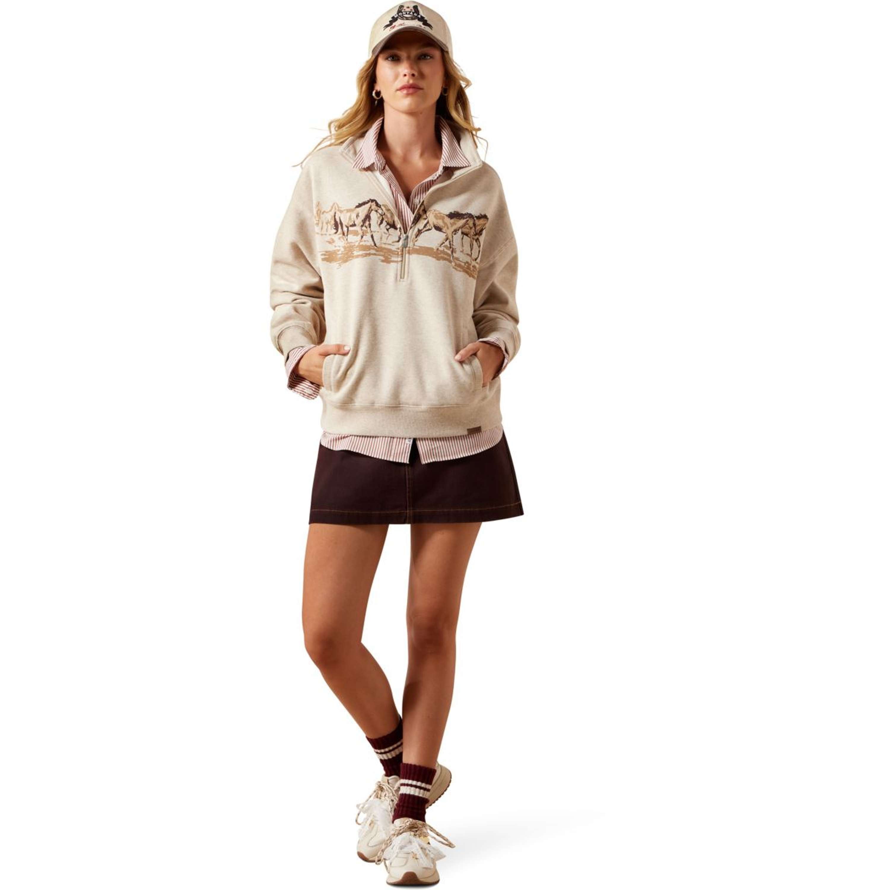 Ariat Suéter Running Wild Mujer Avena
